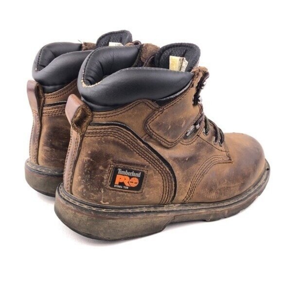 Timberland PRO Pit Boss 6" Steel Toe Work Boots 8.5 Wide - Picture 5 of 16